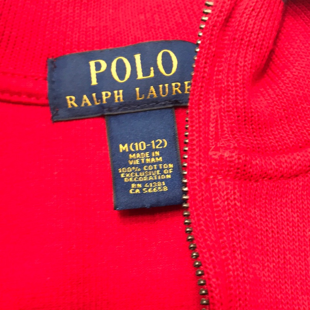 Polo Ralph Lauren Quarter Zip Sweater - Picture 4 of 5